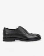 Black Leather Wingtip Brogue Oxford