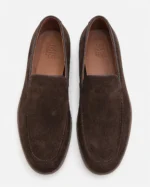 Brown Suede Slip-On Loafer - Image 2