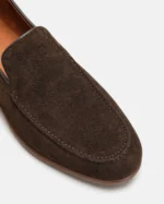 Brown Suede Slip-On Loafer - Image 4