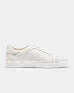 White Leather Court Sneaker