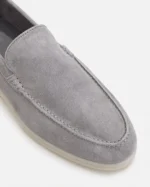 Gray Suede Slip-On Loafer - Image 4