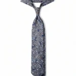 The Signature Paisley Tie, Grey