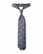 The Signature Paisley Tie, Grey